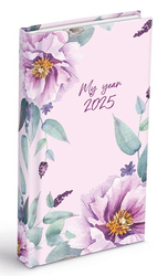 Diář  denní 2025  Lamino 5 90x170mm