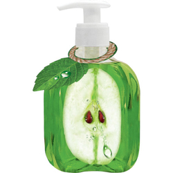 LARA liquid soap with dispenser 375 ml Green Apple 