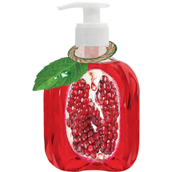 LARA liquid soap with dispenser 375 ml Pomegranate