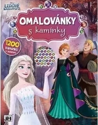 Omalovánky s kamínky Ledové království