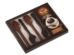 Löffel dunkle und Milchschokolade 54g (6 Stück) (Genc)