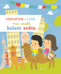 Markétka and Míša on a trip around the world