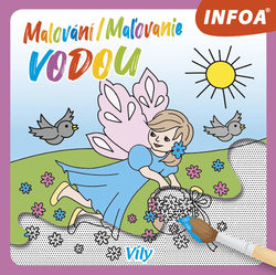 Malování vodou - Víly