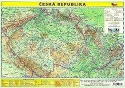 Česká republika-mapa - karta A4