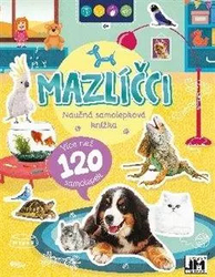 Mazlíčci - naučná samolepková knížka