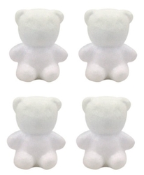 Polystyrene parts teddy bears 