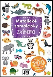 Metallic stickers animals