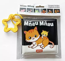 Mňau Mňau - kúpacia knižka s hryzátkom