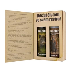 Sada kniha pro myslivce – gel 200 ml a šampon 200 ml (Bohemia Gift)