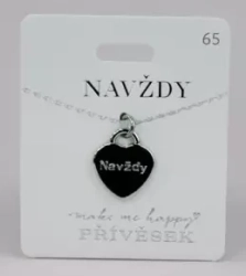 Přívěsek MAKE ME HAPPY Navždy