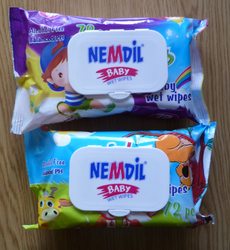 Nemdil Kids vlhčené ubrousky pro děti 72 kusů
