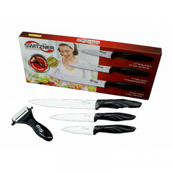 4-piece kitchen knives Switzner with ceramic layer