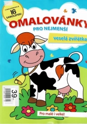 Omalovánky Veselá zvířátka A4