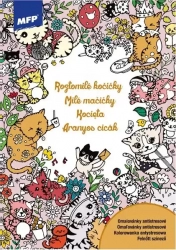 Coloring book Antistress Cute Cats