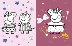 Peppa Pig - Omalovánky s tetováním