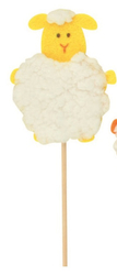 Yellow plush sheep