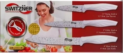 4-х частинні кухонні ножі Switzner з керамічним шаром
