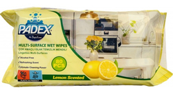 Papilion PADEX wilgotne chusteczki do czyszczenia cytryna 80 szt