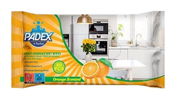 Papilion PADEX cleaning wipes orange 80 pcs