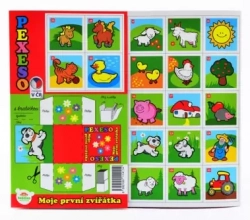 Moje první zvířátka - pexeso