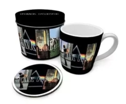 Dárkový set Pink Floyd - keramický hrnek a podtácek