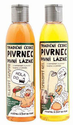 Kosmetická sada kniha Pivrnec – gel 200 ml a šampon 200 ml (Bohemia Gift)