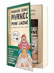 Kosmetická sada kniha Pivrnec – gel 200 ml a šampon 200 ml (Bohemia Gift)