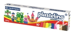 Plasticine 10 colors 200g
