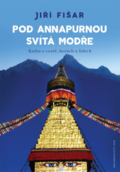 Pod Anapurnou svítá modře