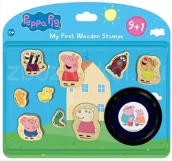 Pigger Peppa - my first stamps