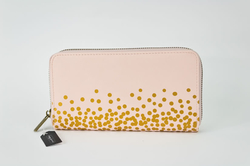 Large wallet: Polka dots