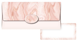 Geldumschlag aus rosa Wolle (MFP)