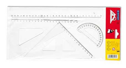 Set mit 4 Centropen-Linealen