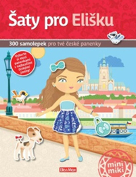 Šaty pre Elišku - 300 samolepiek pre tvoje české bábiky