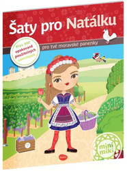 Dress for Natálka - 300 stickers for your Moravian dolls
