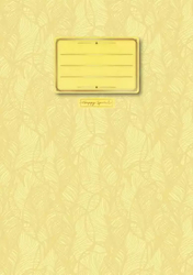 Workbook Pastel Yellow A4