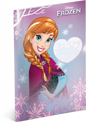 Školní sešit Frozen – Ledové království Anna, A5, 40 listů, linkovaný