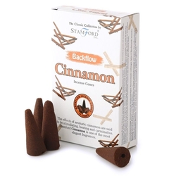 Stamford with a backflow - cinnamon cones