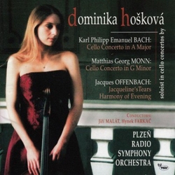 CD Hošková Dominika - Soloist in cello concertos by Dominika Hošková