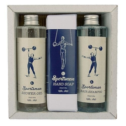 Kosmetická sada Sportsman – gel 250ml, mýdlo 145g a šampon 250ml (Bohemia Gift)