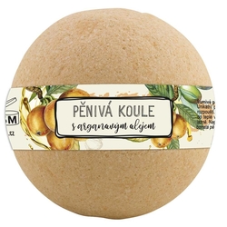 Šumivá pěnivá koule do koupele 100 g – argan