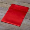 Satin bag 26x35cm red