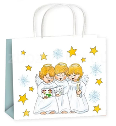 Taška vánoční tři andílci