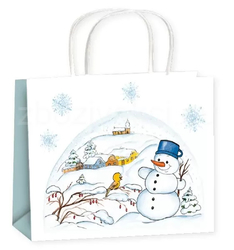 Christmas snowman bag (Angel)