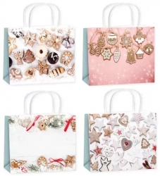 Christmas gift bag M 23 x 18 x 10 cm