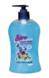Sára liquid soap with pump 500ml ocean