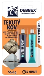 Tekutý kov 56,6g Extra pevný