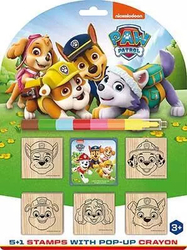 Paw Patrol Stempel 5+1 mit Wachs