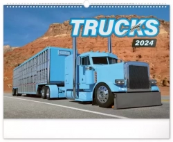 Wall Calendar Trucks 2024, 48 × 33 cm