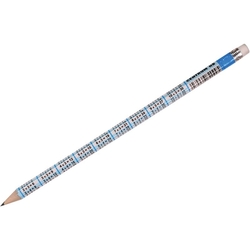 HB-Bleistift mit Radiergummi Multiplikator 